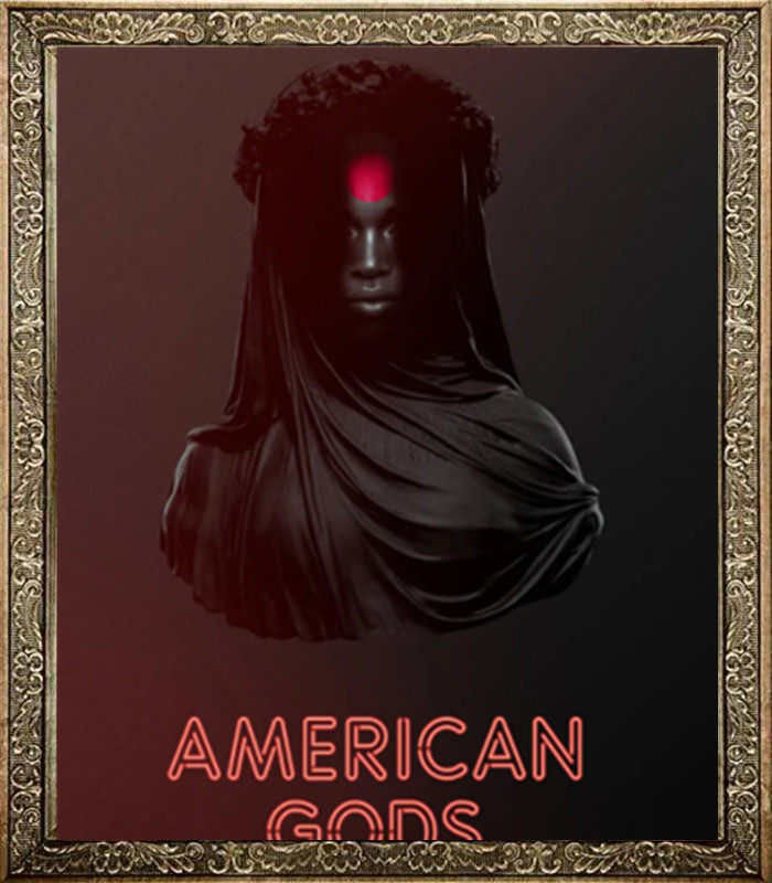 US drama American Gods 1-3-season American Gods Sino-British Propaganda Painting