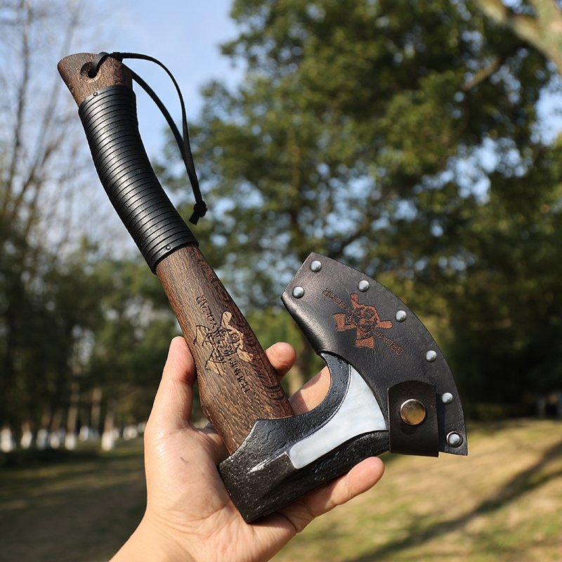 GB Grumpy Bear Buddy Tomahawk Tactical Hand Axe Outdoor Camping Picnic for Firewood Chop Chop Wood Portable-Taobao