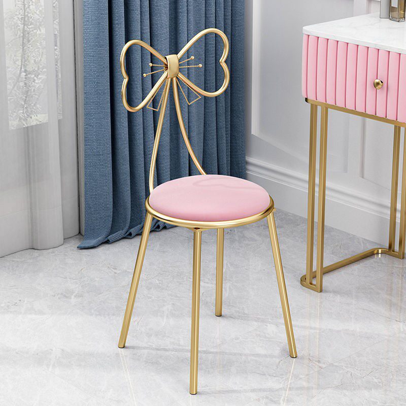 Dresser chair light extravagant advanced modern minimalist bedroom stool butterfly backrest net red ins medecor makeup stool 
