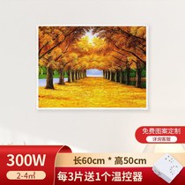 Graphene heater mural carbon crystal wall warm household energy-saving electric heater electric heating plate household wall-mounted radiator