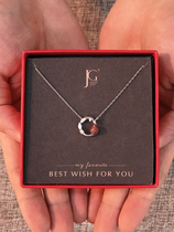 Strawberry Crystal Necklace Pure Silver Female Summer Light Extravaganza Superior Design Sensation Lock Bone Chain Web Red Silver 2022 New Woman