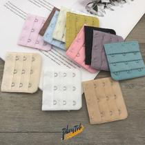 Bra large 3 rows 3 buttons back buckle buckle bra extension buckle underwear buckle bra extension buckle three rows three buttons accessories buckle