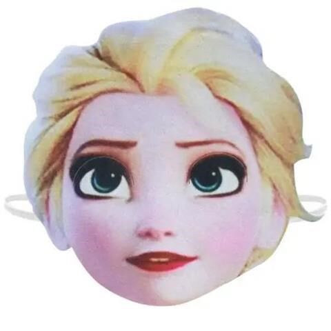 Ice and snow Chic edge 2 Aesha Queen Anna Princess Same-sized Bag Mask Wig Accessories Girl Christmas accessories