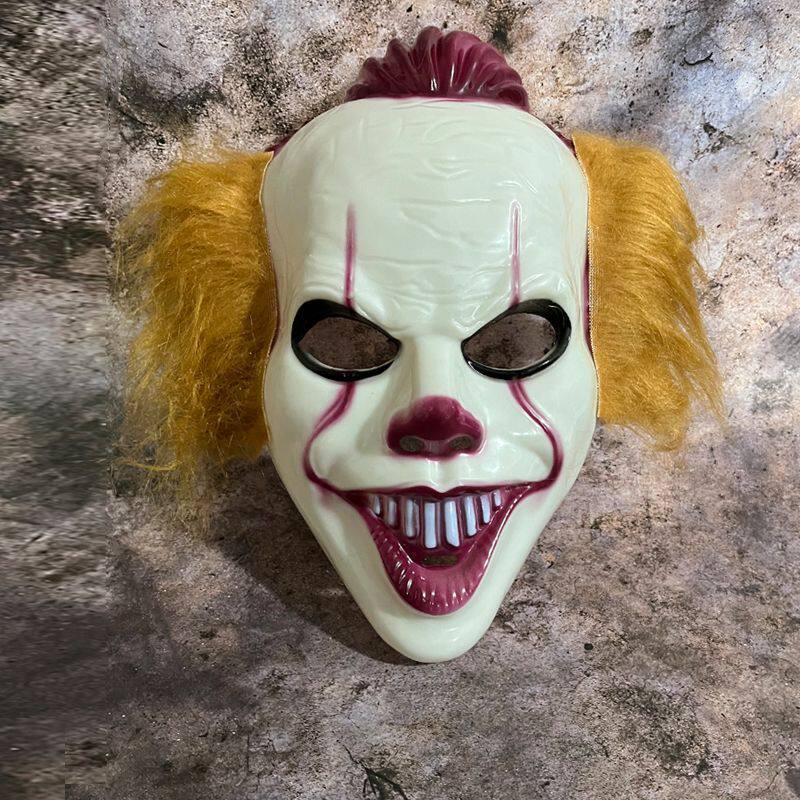 ハロウィンの怖いフルフェイスマスク、ピエロの旅程、コスチュームパーティー、お化け屋敷の脚本、殺人、コスプレ小道具