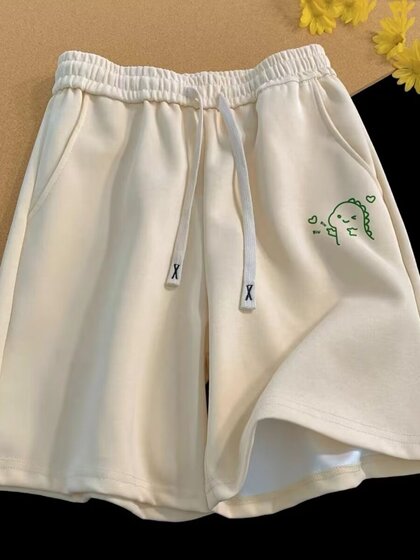 印花篮球短裤夏季五分裤爆款宽松运动大码男士潮流裤子纯棉大裤衩