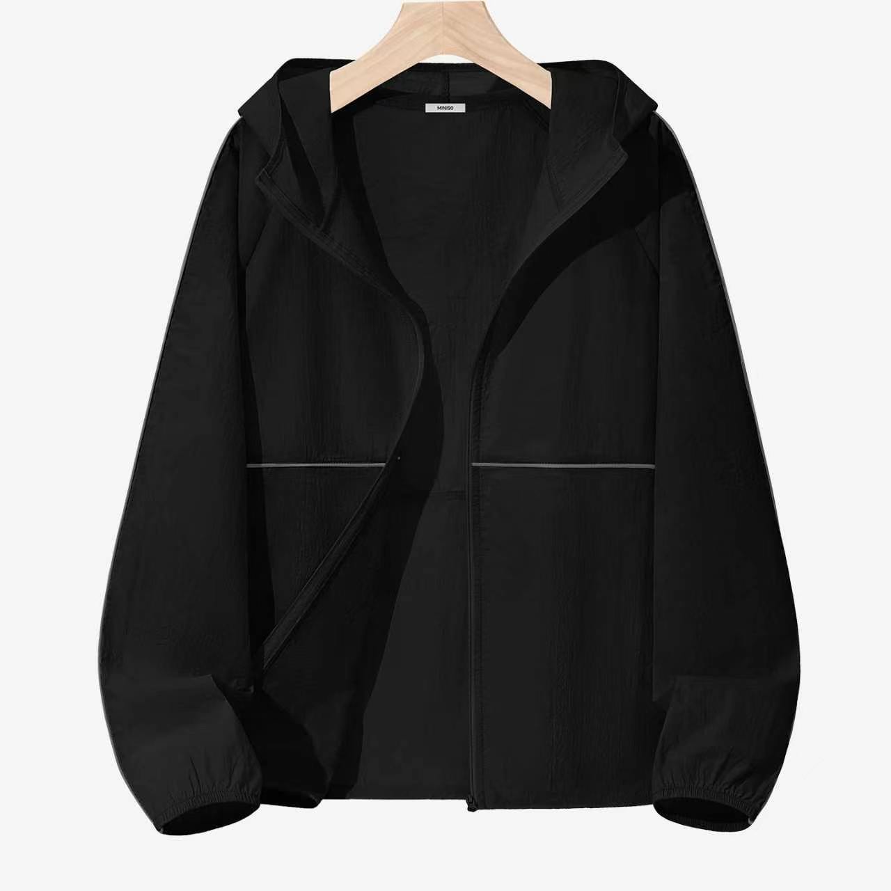 MINISO/名创优品连帽防晒服男夏季轻量化户外超薄款透气皮肤衣Y
