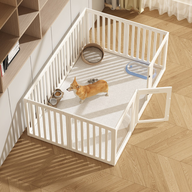Pet Dog Fence Indoor New Acrylic Protective Barrier Small Dog Cage Villa Home Use