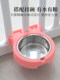 Dog drinking fountain hanging cat drinking fountain dog drinking fountain pet non-wet mouth rabbit hanging hanging dog supplies
