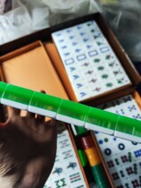 Sleeping Room Outlet Upgraded version Three layers acrylic mid acrylic No. Hong Kong Crystal Mahjong Tourism Home Recommended hand rubbing softness