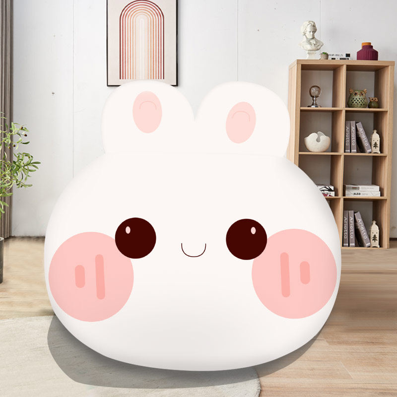 Lazy sofa can lie sleepy bean bag balcony leisure chair tatami children bedroom cute cartoon cute rabbit