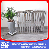 Customized stainless steel kitchen rack floor pad height rectangular rice noodle pot rack soup bucket rack floor pier bracket customized