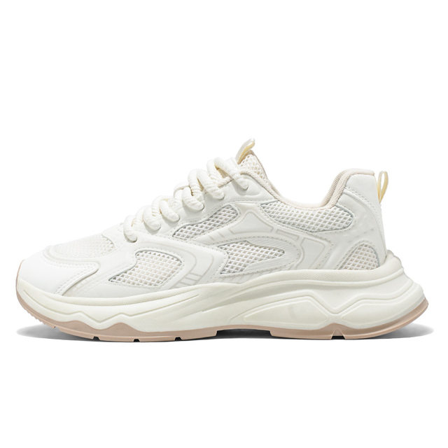 Men's Shoes 2025 Autumn New Breathable Mesh Shoes Running Sneakers Men's Casual Travel Shoes Versatile Dad Shoes