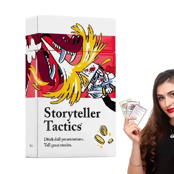 [54 карточек в коробке Storyteller Tactics Cards Упражнение ваши]