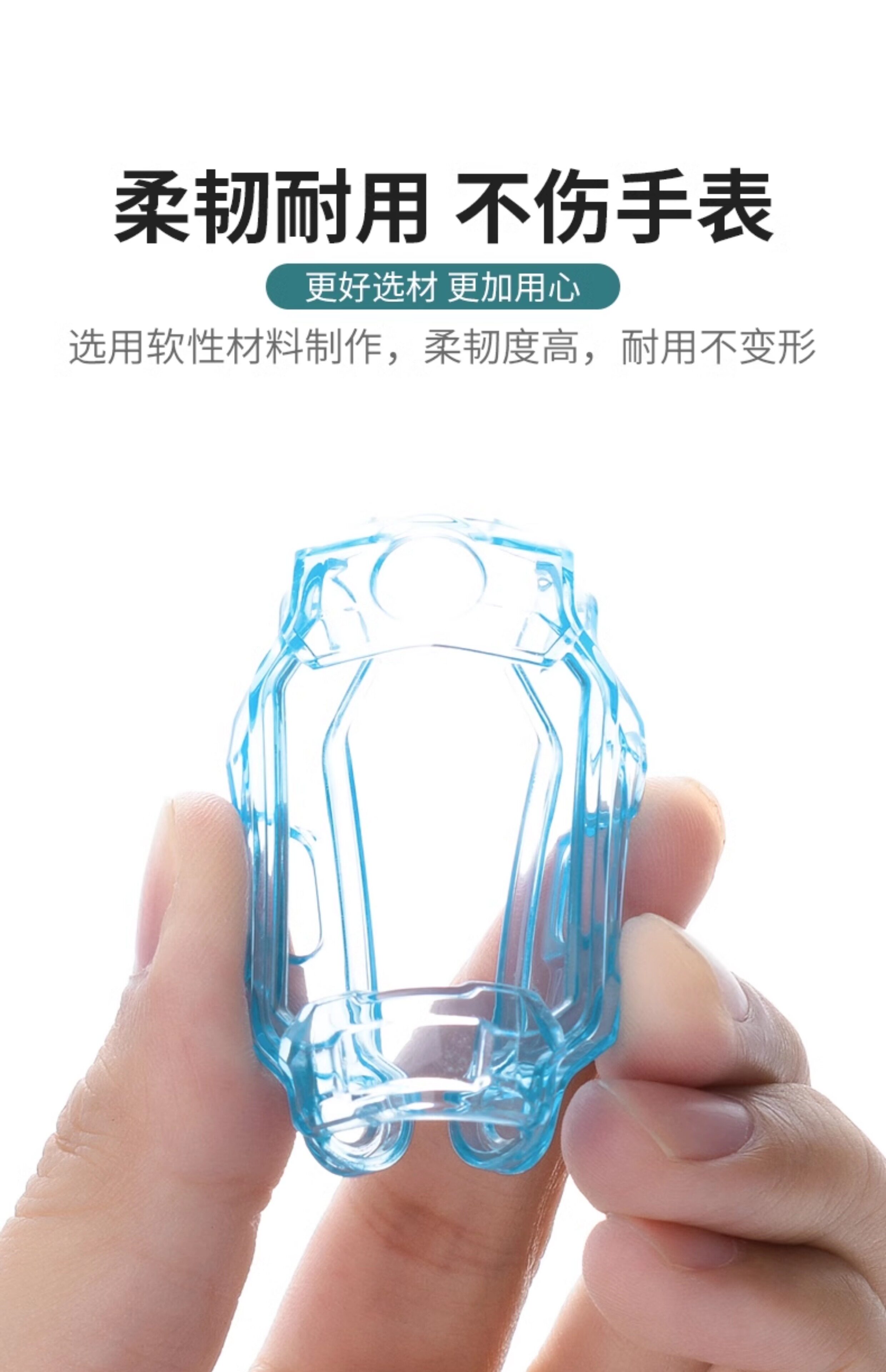 Suitable for the Xiaotiancai smartwatch Z10, Z8A, Z8SD3 transparent high-definition printed Z6Pro case details Picture