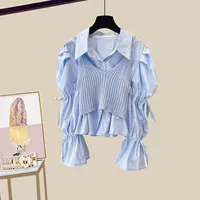 Голубая рубашка#