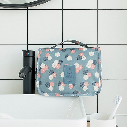 Japanese Cosmetic Bag for Women, Large Capacity, Portable Travel, New Style, High-End Feel, Makeup Brush and Toiletries Storage Bag, Super Popular