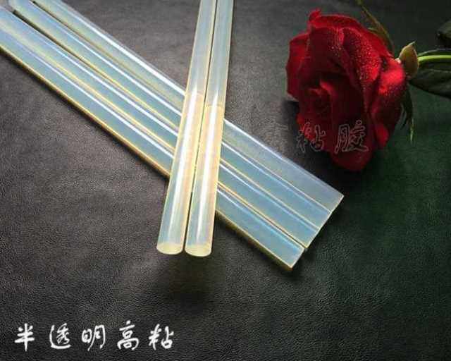 Environmentally friendly transparent gel rod 11MM hot - solid rod 7MM hot - melt adhesive stick high viscosity
