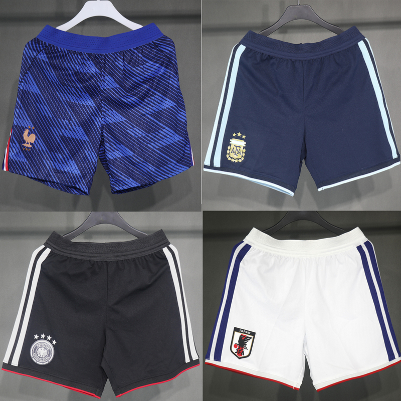 Brazil, Netherlands, Italy, France Team Players' Version Football Shorts Home and Away Shorts Brazil, Netherlands, Italy, France Team Players' Version Football Shorts Home and Away Shorts