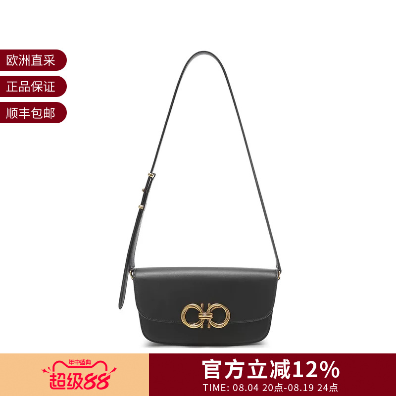 [Premium Selection] Ferragamo Women's Medium Shoulder Crossbody Bag 212916