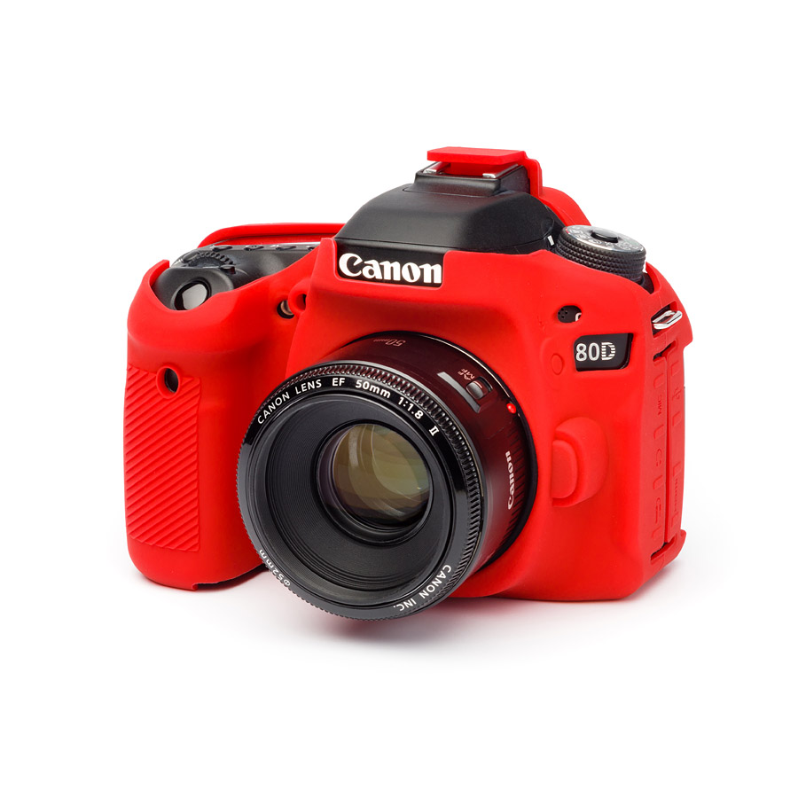 EasyCover Hà Lan kỳ diệu bìa lá chắn silicone máy ảnh 80D Canon / Canon các tay áo bảo vệ cơ thể vỏ bảo vệ máy ảnh kỹ thuật số phụ kiện nhiếp ảnh túi boot cao su bảo vệ EOS 80D SLR - Phụ kiện máy ảnh DSLR / đơn chân máy ảnh sony