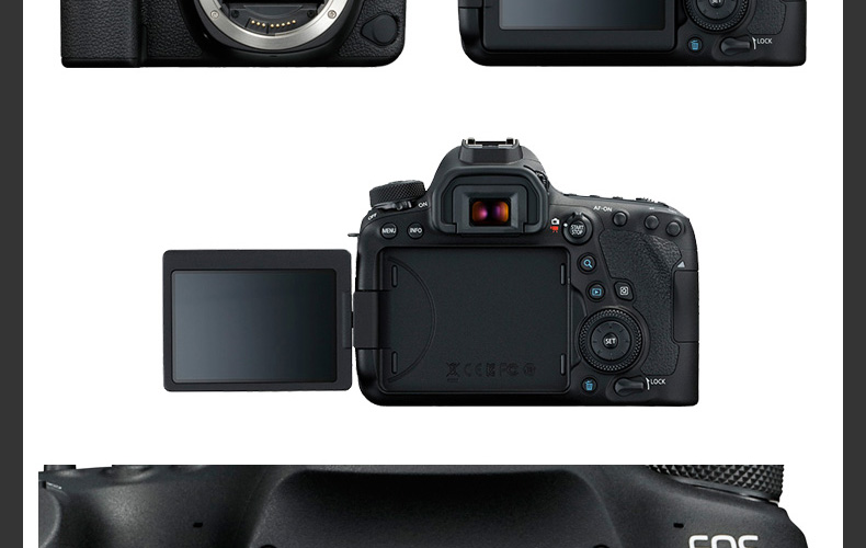 Máy ảnh kỹ thuật số HD chuyên nghiệp HD 6D2 của Canon 6D Mark II đi vào cấp độ EOS full frame