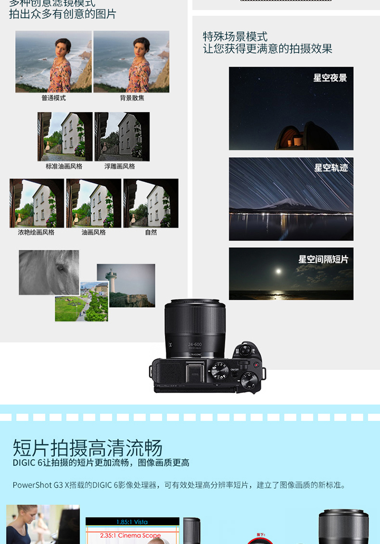 Canon / Canon PowerShot G3 X máy ảnh kỹ thuật số hàng đầu HD thẻ du lịch gia đình máy ảnh du lịch chụp ảnh thông thường máy ảnh nhỏ lật tự chụp nhanh - Máy ảnh kĩ thuật số máy chụp ảnh mini