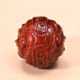Rhino Horn Red Red Sandalwood 조각 사자 용의 신 부의 신성 Maitreya Gift Health Ball 선물 공장 직접 판매 핸들 부품