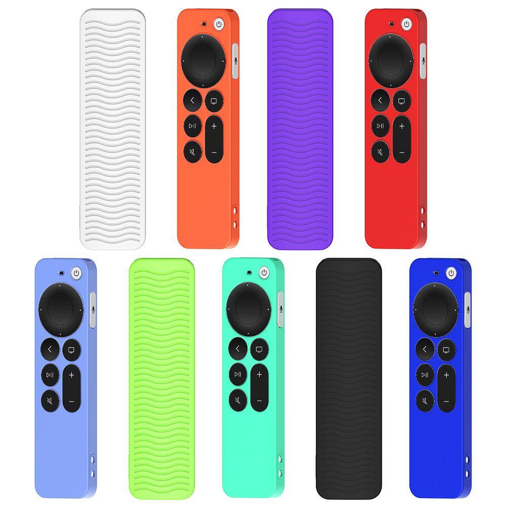 Suitable for Apple 2021 new Apple TV Siri Remote remote control silicone protective cover Fang water cover