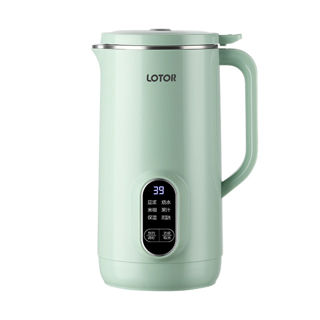 lotor soymilk machine home fully automatic no-cook multi-function 2024 ຮຸ່ນໃຫມ່ 1 ຫາ 2 ຄົນ 3 ເຄື່ອງຕັດຝາຂະຫນາດນ້ອຍຂະຫນາດນ້ອຍ