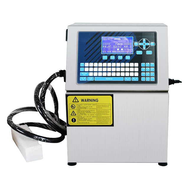 Moon cakes food beverage bottles cosmetics medicine plastic bags packaging cartons industrial grade production date QR code batch number serial code small characters fully automatic intelligent inkjet printer marking and coding machine