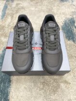 Prada Prada new mens sports casual shoes Fashion collage heightening air cushion shoes lace mesh male shoes