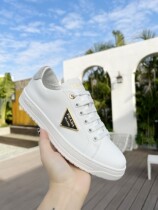 Prada Prada 22 new casual shoes Mens and womens shoes laces Low Gang Classic 100 hitch minimalist flat-bottomed shoes