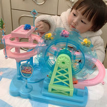 Train Tracks Motian Wheels Electric Toys Children Cars Trespass Big Adventure Boy Puzzle Parking Lot 3-6 years old