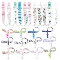 3 1pcs Baby Pacifier Clip 26 Styles Cute Printing Button Pac
