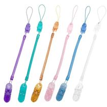 Safety Retractable Elastic Baby Anti-Drop Chain Pacifier Cli