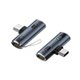 Pd100W Fast Charging Dual Type-C Two-In-One Headphone Adapter 10Gbps Transmission One-To-Two Otg Converter Tpc Hard Drive Box USB Flash Drive Suitable for Huawei Apple 16 iPhone 15 Mobile Phone iPad