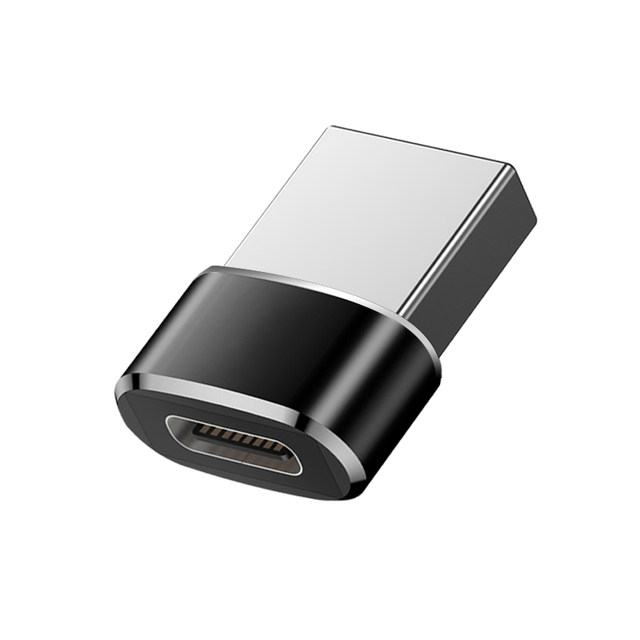 USB to Type-C Adapter Pd Fast Charging Data Cable Tapce Converter Plos Power Bank Compatible with iPhone 13 Apple 12Promax11 Mobile Phones iPad Pro Computer Car USB