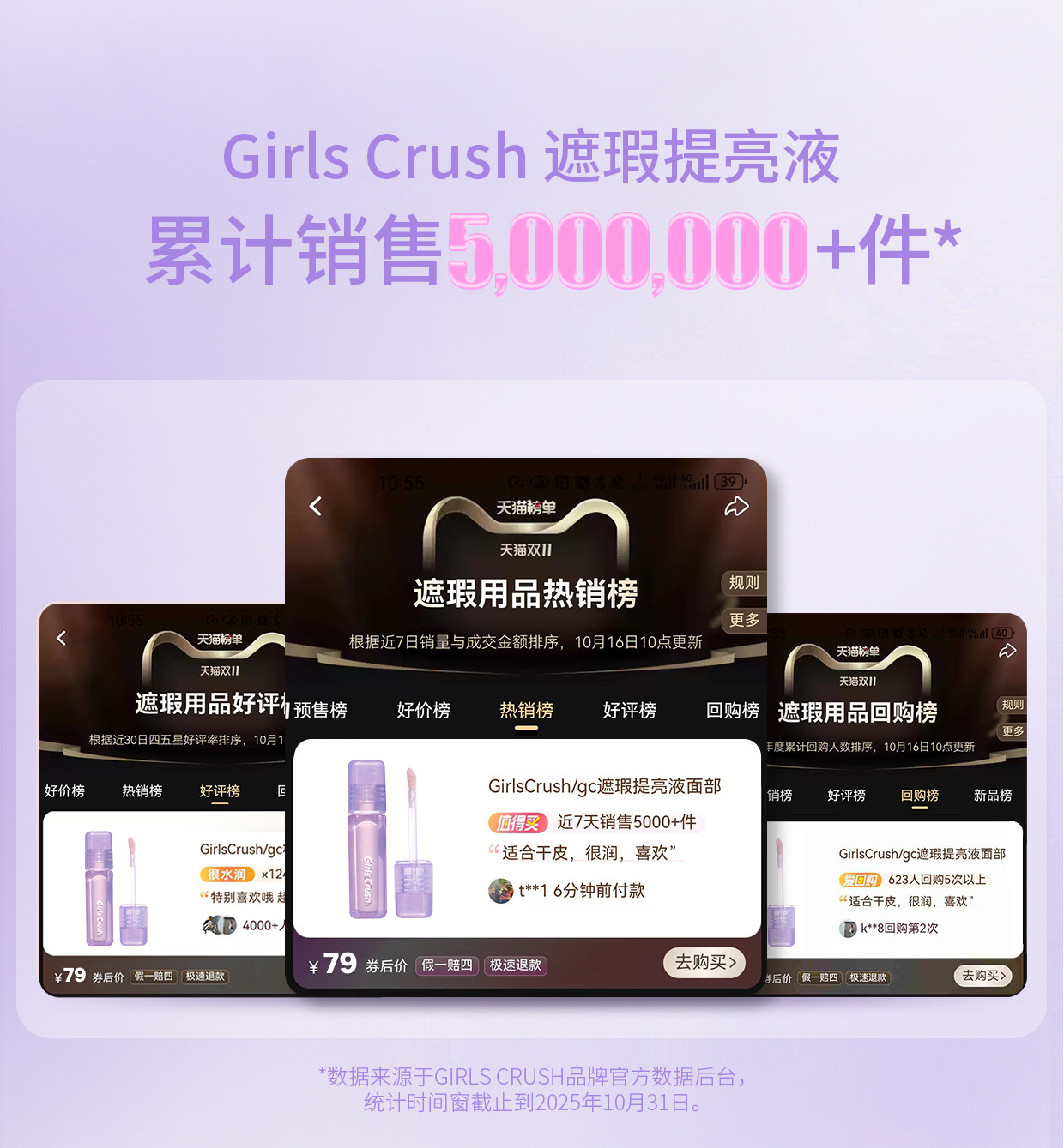 Liquid Concealer for Face and Undereye by GirlsCrush - Detail image 1