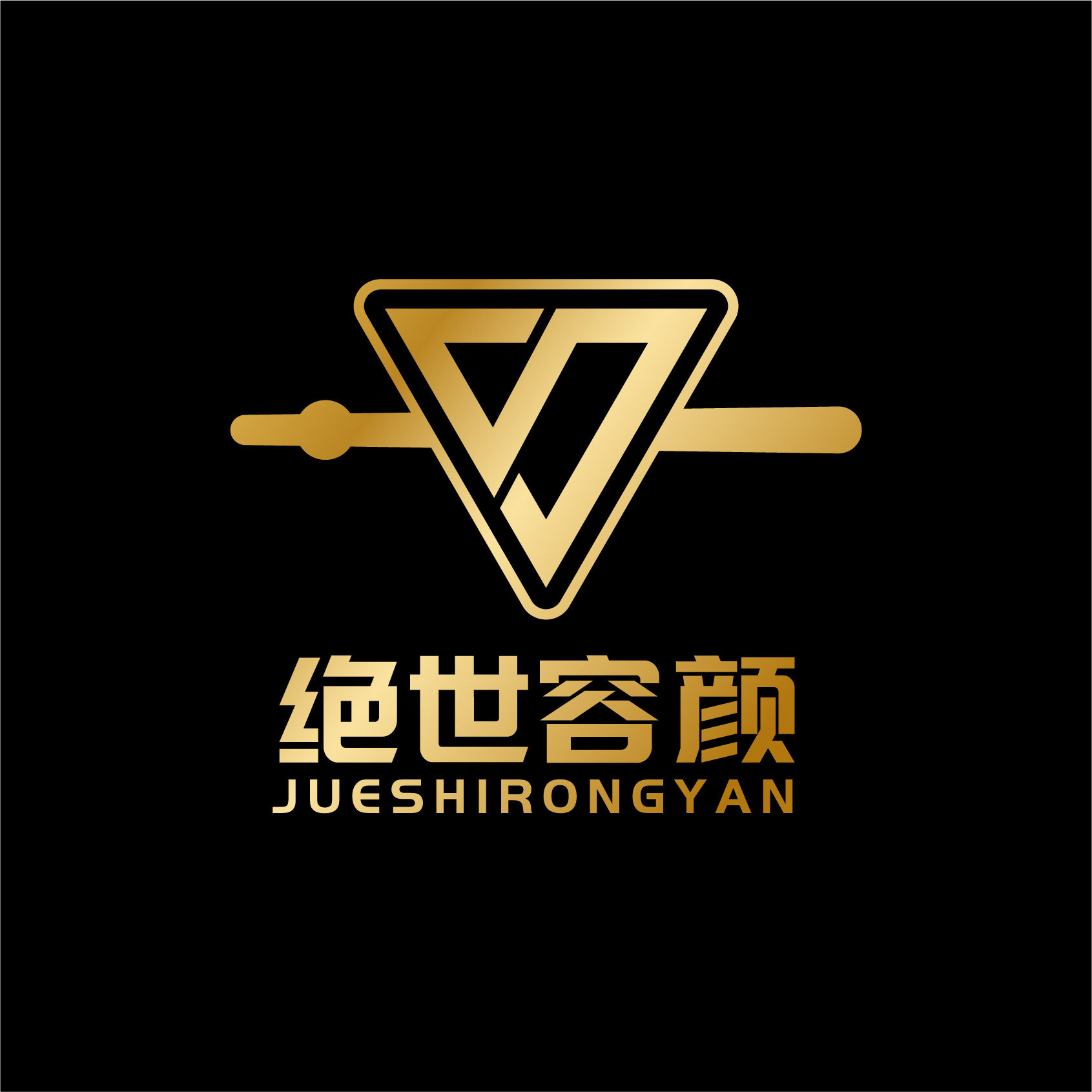 绝世容颜体育用品店的LOGO