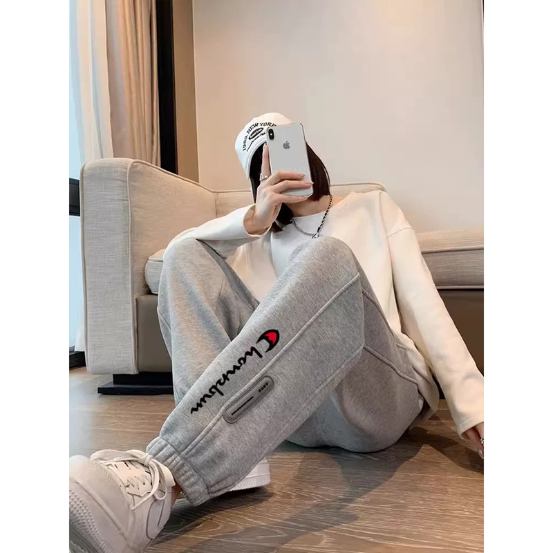 Gray Jogger Sweatpants for Women, New Spring/Autumn Style, Petite Size, Loose Fit, Slimming, Cuffed Harem Casual Sweatpants Gray Jogger Sweatpants for Women, New Spring/Autumn Style, Petite Size, Loose Fit, Slimming, Cuffed Harem Casual Sweatpants