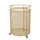 Nordic ins Style Simple Laundry Basket Iron Storage Basket Home Light Luxury Dirty Clothes Storage Bin Bathroom Laundry Basket