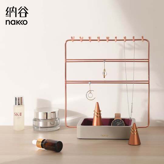 Jewelry Stand for Dressing Table, Earring Holder, Jewelry Rack, Household Vertical Earring and Necklace Hanger, Storage Rack