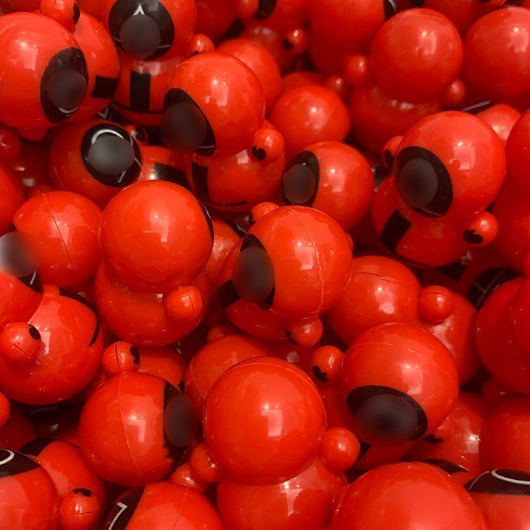 Net Red Machine Cat Hominin Tumbler Blue Fat Child Small Toy Swing Piece Puzzle to Decompress Tumbler Toy