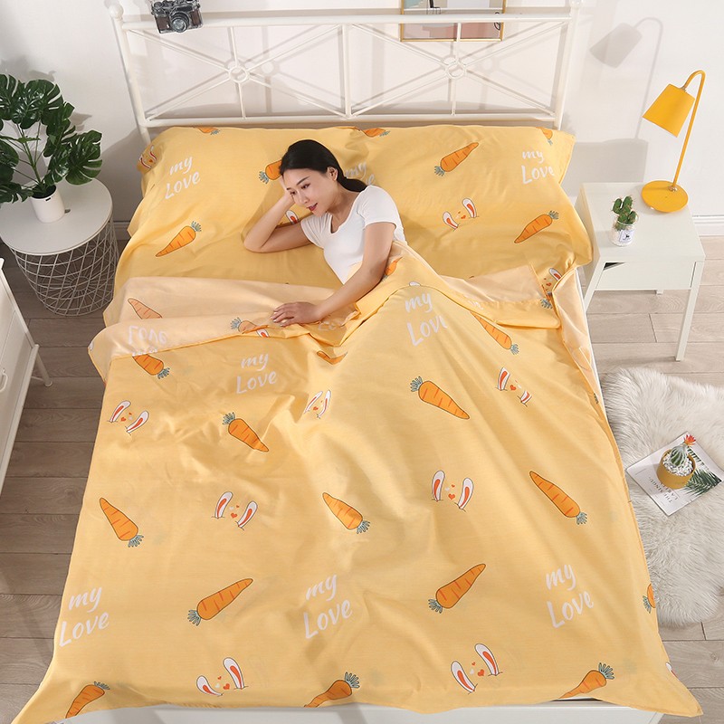 Stay Hotel Guesthouse Pure Cotton Anti-Sepal Sleeping Bag For Business Travel Portable Integrated Travel Thezer Isolated Bed Linen
