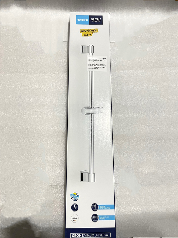 German Grohe Punch-Free Shower Rod Handheld Adjustable Rod 27724001 Star Flash Chrome Plated German-Made Imported German Grohe Punch-Free Shower Rod Handheld Adjustable Rod 27724001 Star Flash Chrome Plated German-Made Imported