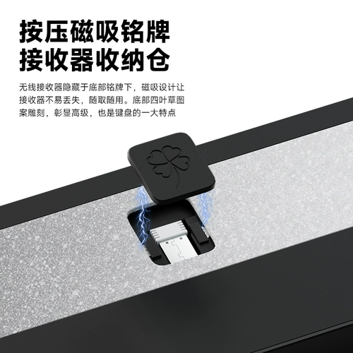 Viwa Lucky65 V2 Механическая клавиатура Трехмода Алюминиевые сверчки потеряли сознание и быстро разборка