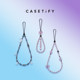 CASETiFY Star Diamond/Fantasy Mobile Chain Suitable for the full range of iPhone Mobile Accessories Lanyard Mobile Chain