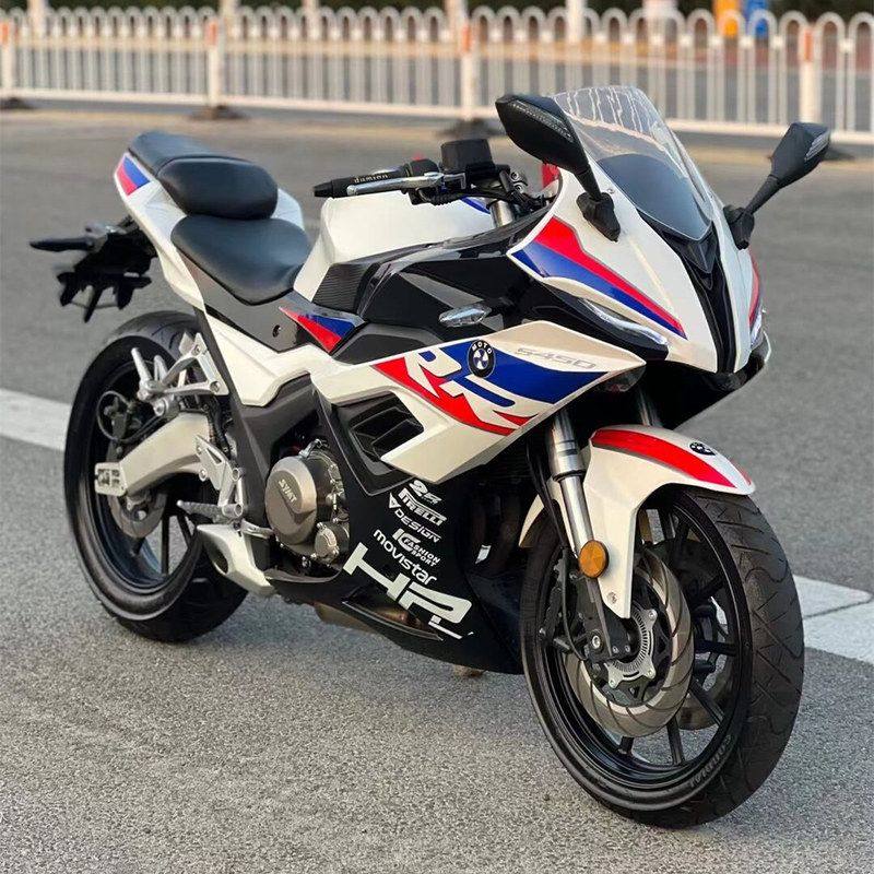 Совершенно новый крупнотоннажный тяжелый локомотив Phantom S450, двухцилиндровый мотоцикл с водяным охлаждением, спортивный автомобиль для шоссейных гонок, может быть лицензирован Изображение 1