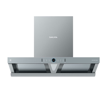 Sakura range hood gas stove combination set natural gas liquefied gas gas stove kitchen large suction smoke exhaust 155