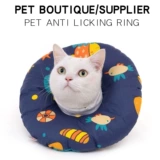 Pet Elizabeth Circle Cat Cat Law Law Head Set Anti -Bite Protective Sweet Circle Мягкий круг шеи